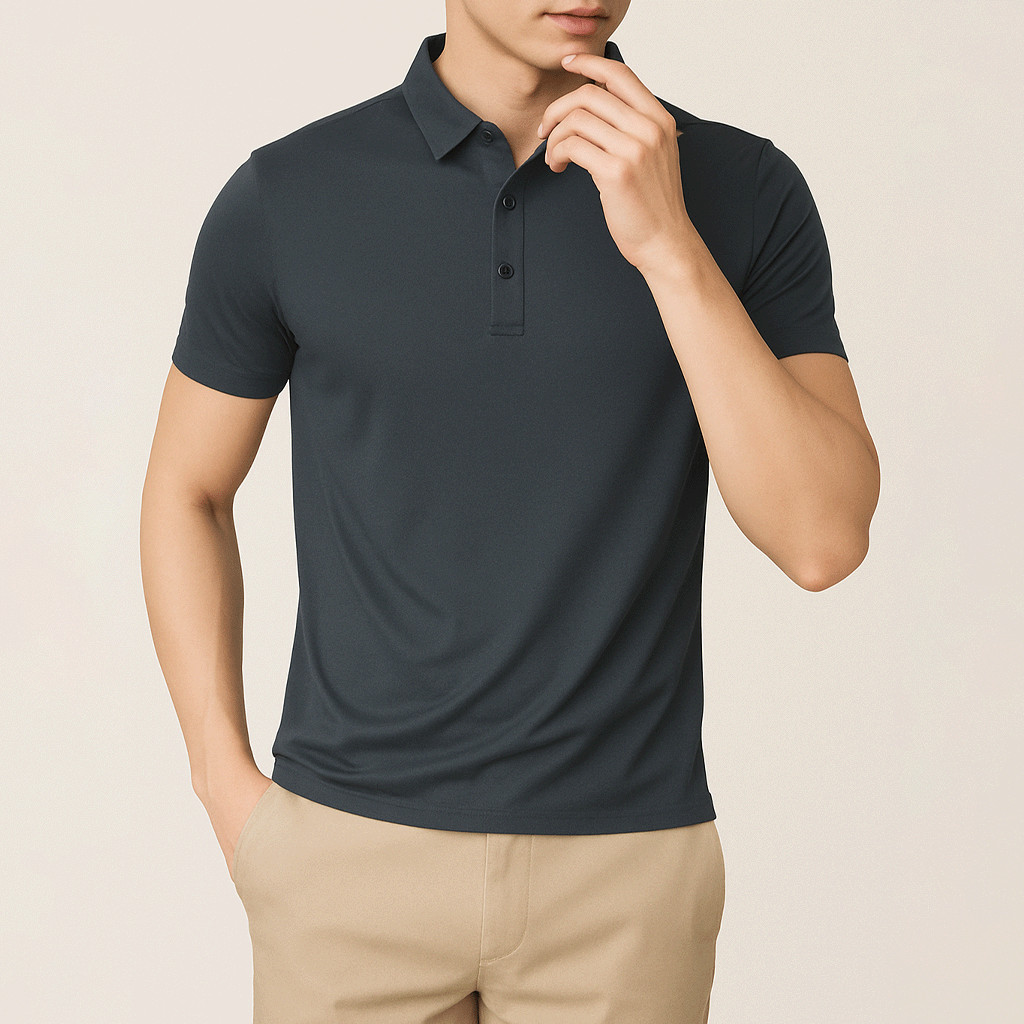 KOE | The Icy Silk Polo