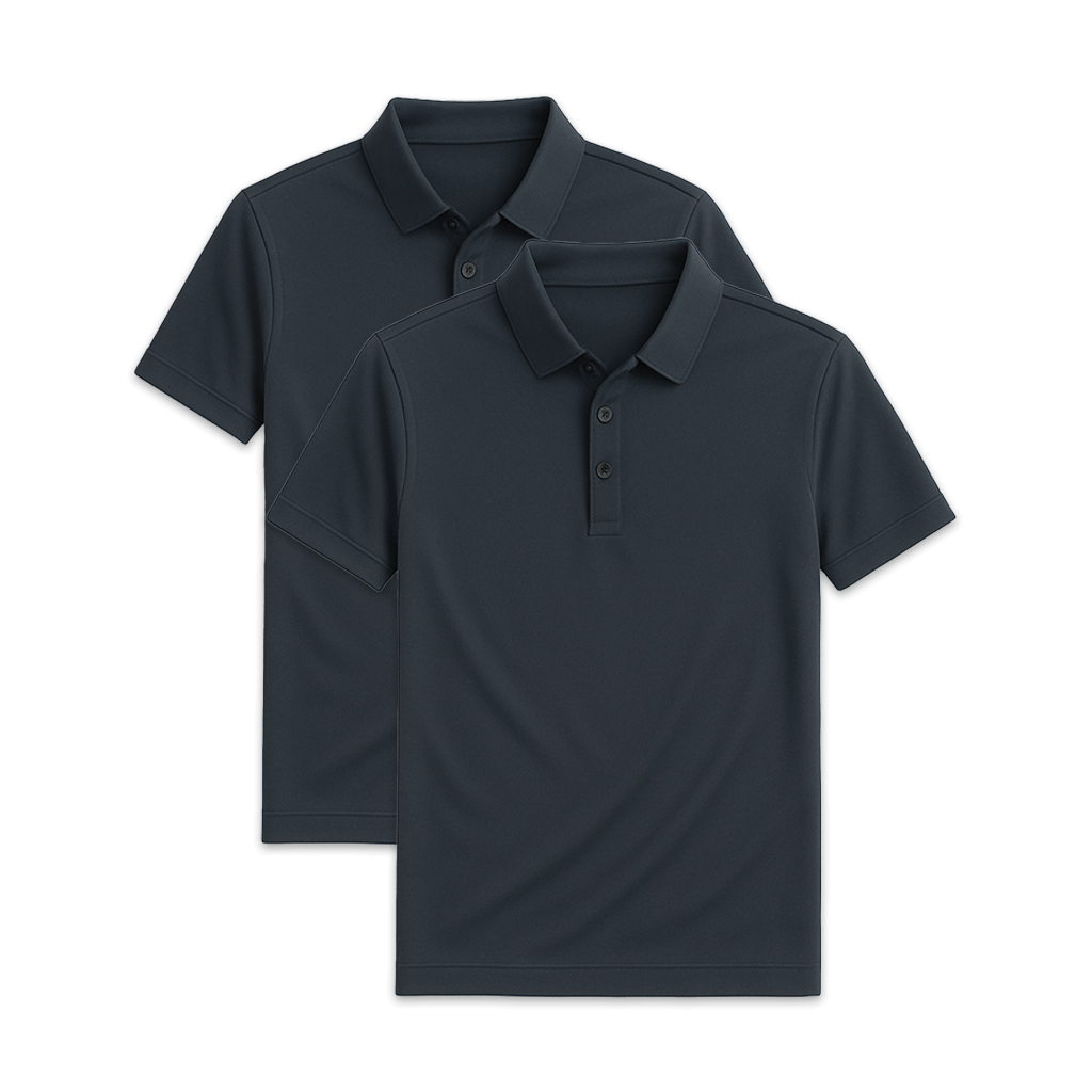 KOE | 2-Pack Icy Silk Polo Set