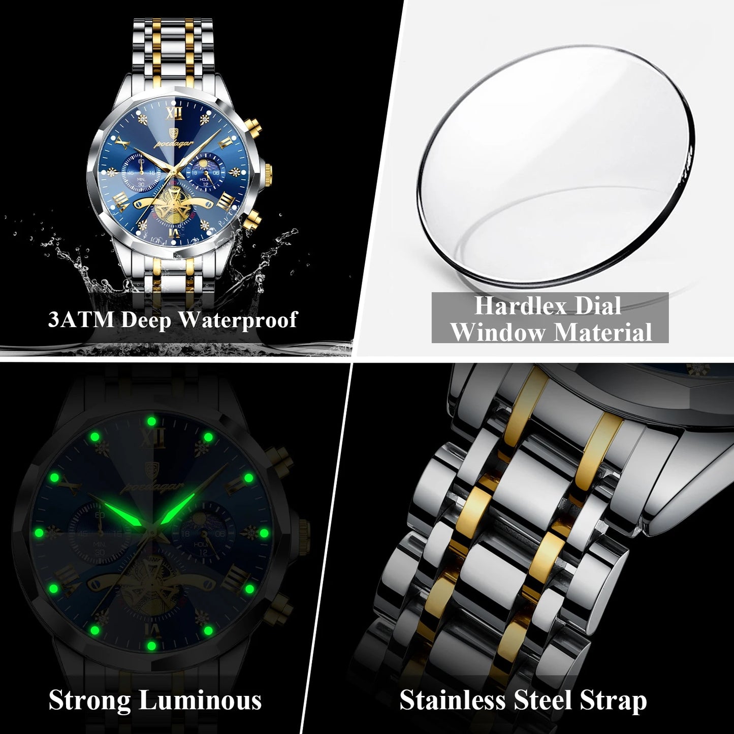 KOE | Royal Sapphire Chronograph
