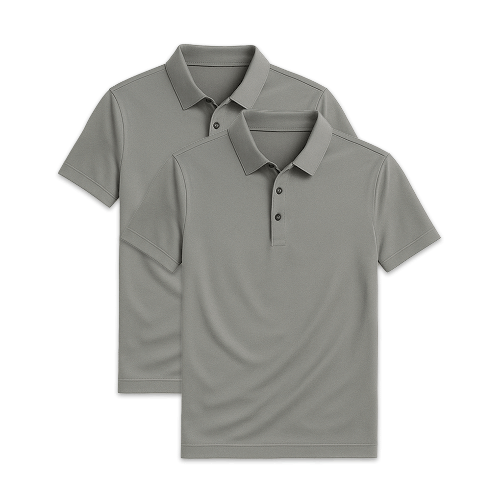 KOE | 2-Pack Icy Silk Polo Set