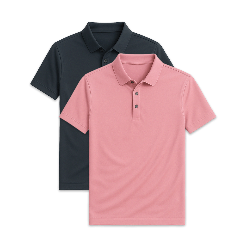 KOE | 2-Pack Icy Silk Polo Set