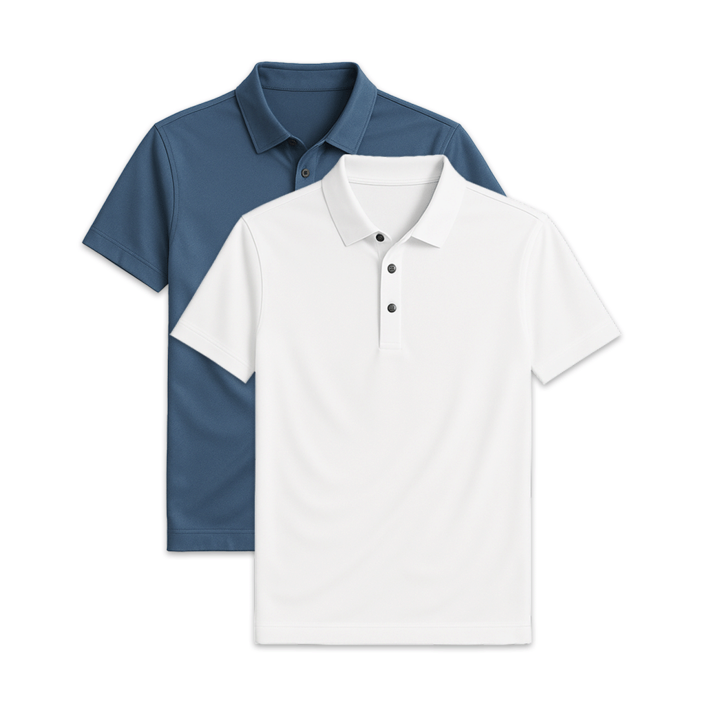 KOE | 2-Pack Icy Silk Polo Set