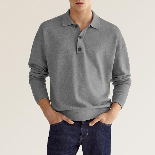 KOE | The Men's Long-Sleeve Field Polo Shirt