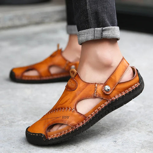 KOE | Leather Orthopedic Sandals