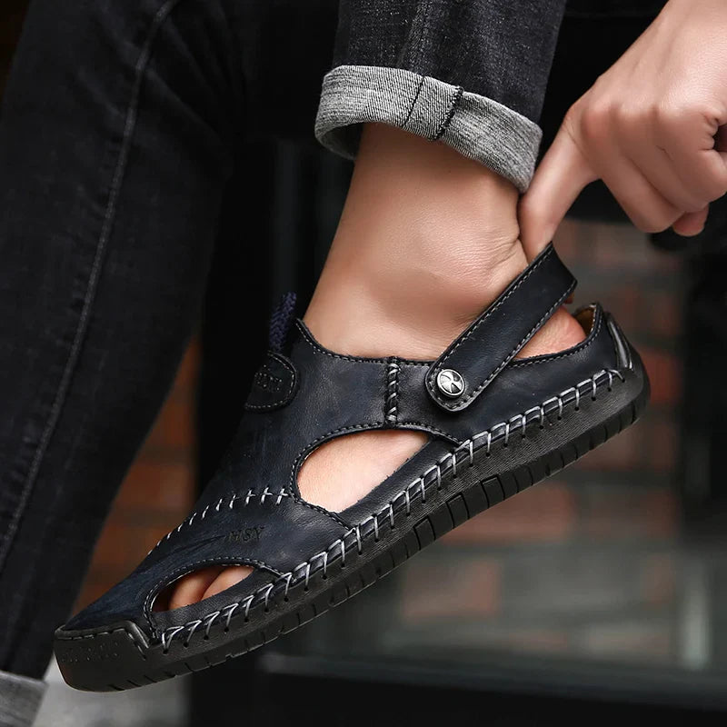 KOE | Leather Orthopedic Sandals
