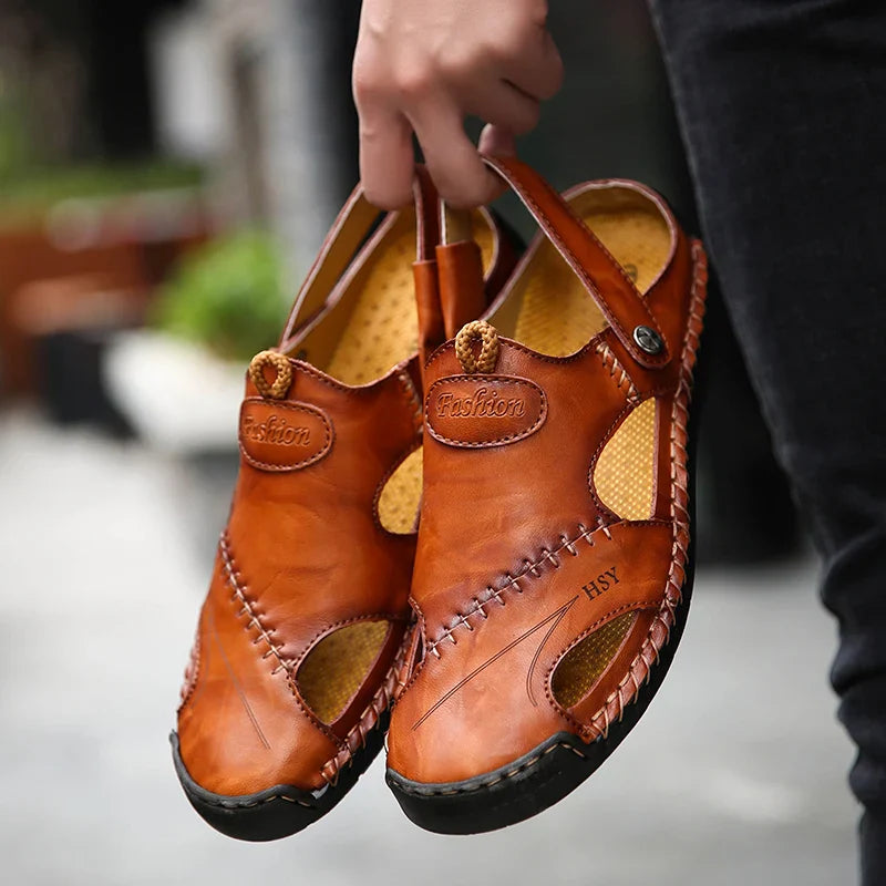 KOE | Leather Orthopedic Sandals