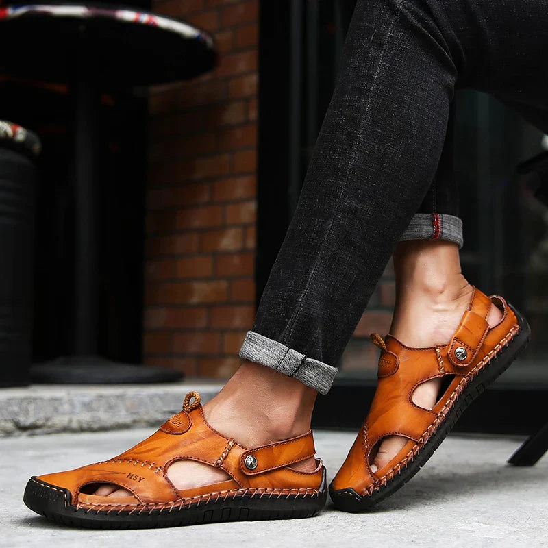 KOE | Leather Orthopedic Sandals