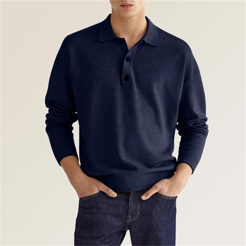 KOE | The Men's Long-Sleeve Field Polo Shirt
