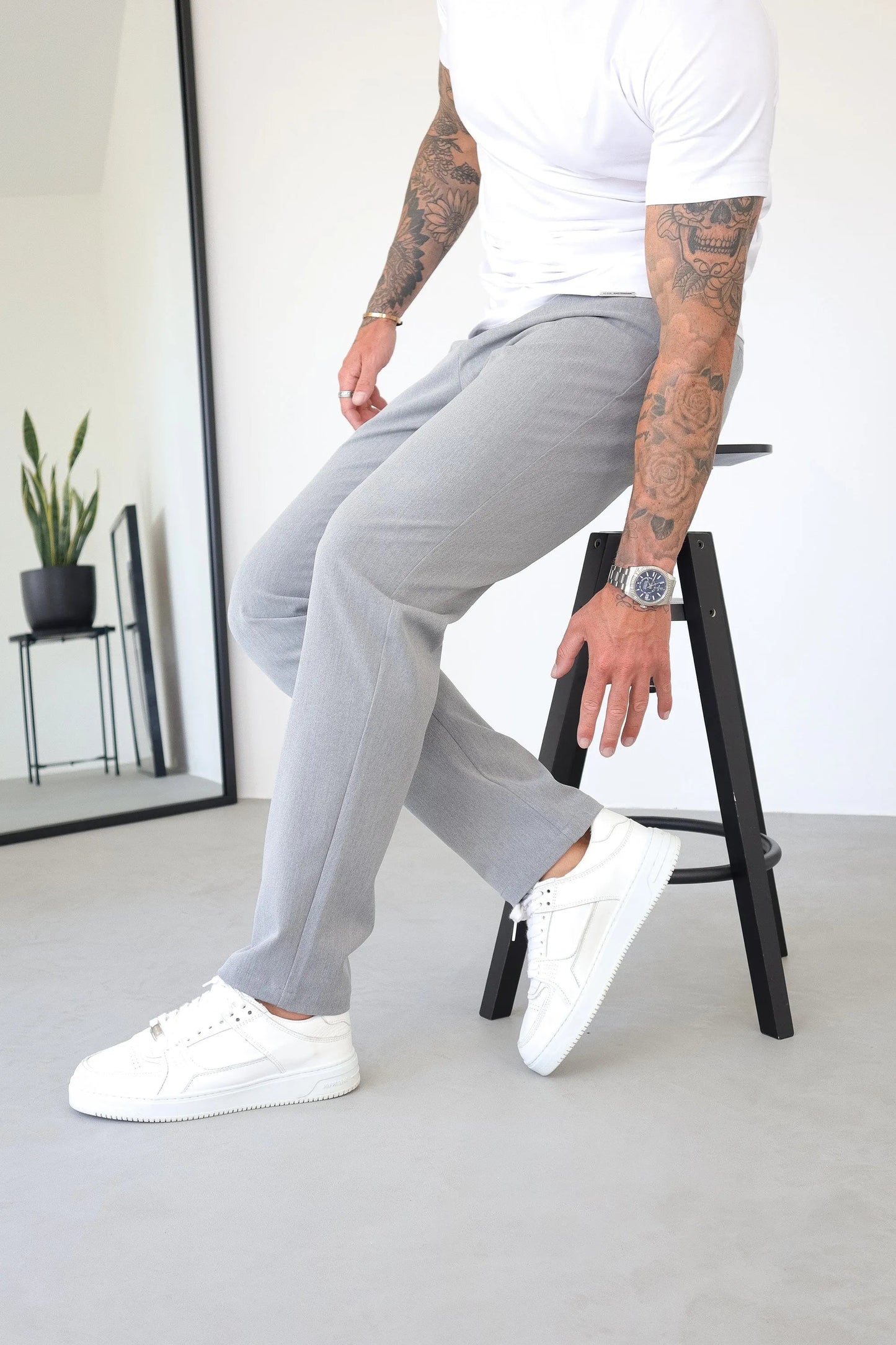 KOE | The Lucia Trousers – Light Grey