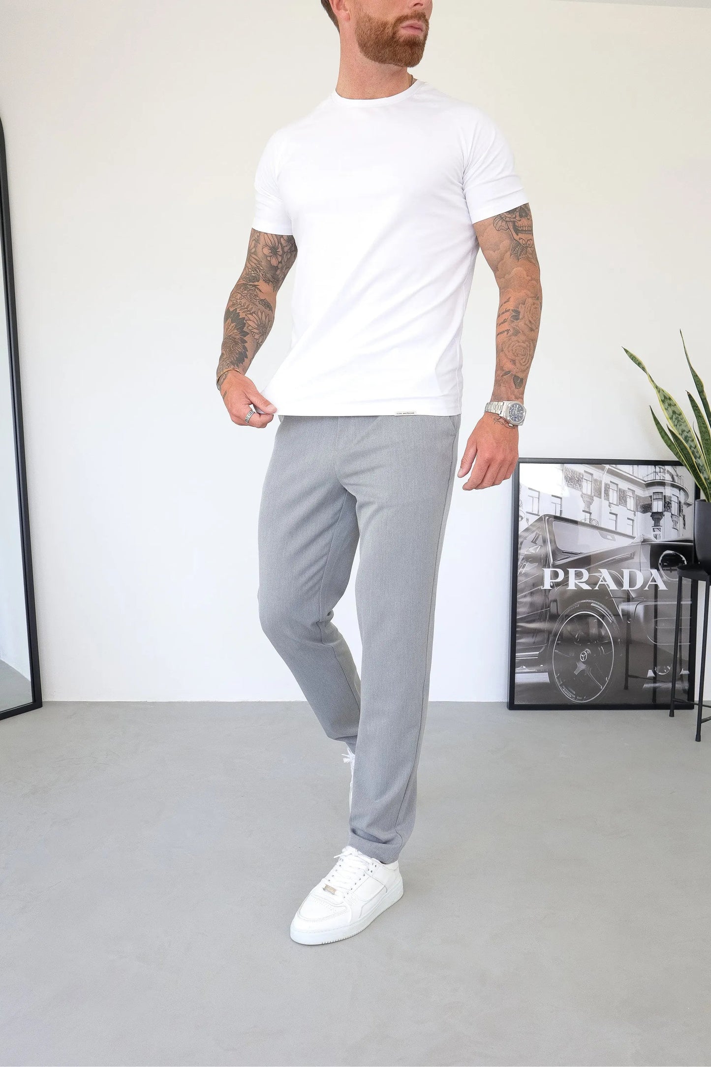 KOE | The Lucia Trousers – Light Grey
