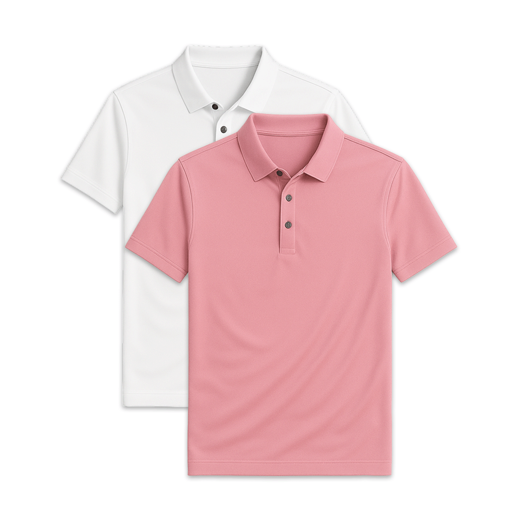 KOE | 2-Pack Icy Silk Polo Set