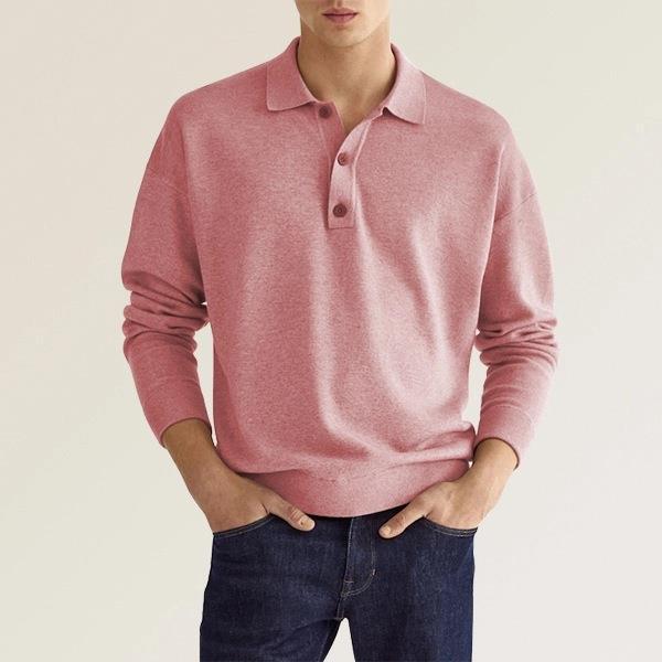 KOE | The Men's Long-Sleeve Field Polo Shirt