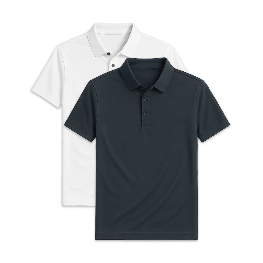 KOE | 2-Pack Icy Silk Polo Set