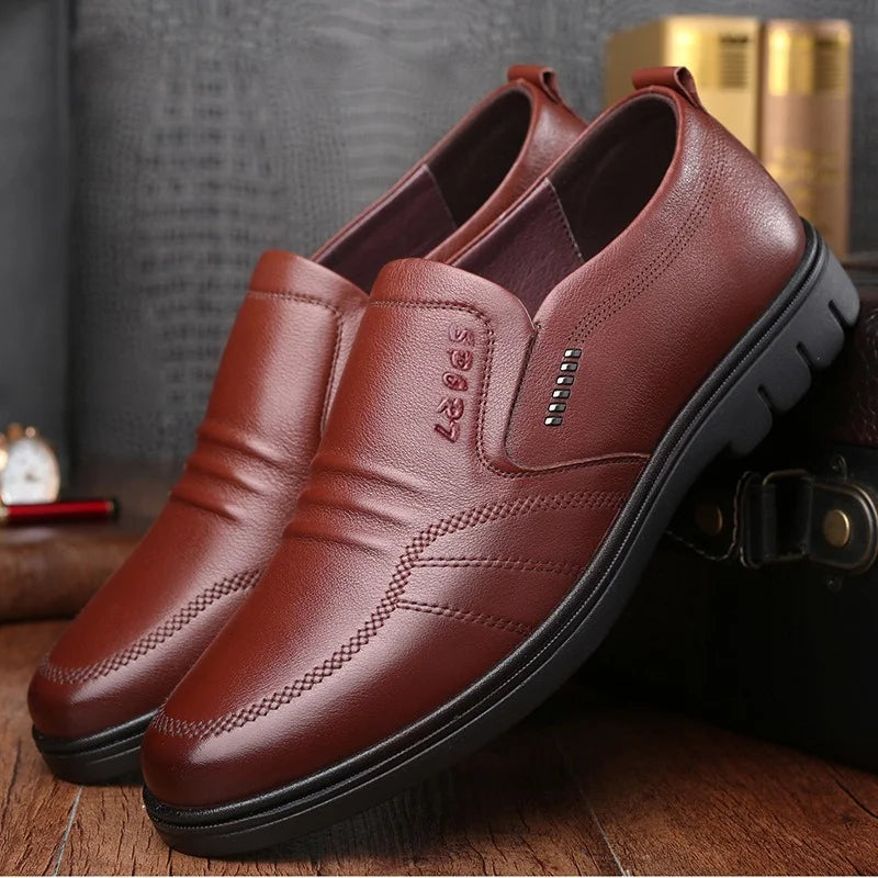 KOE | Omegan Formal Leather Shoes – Durable & Comfortable