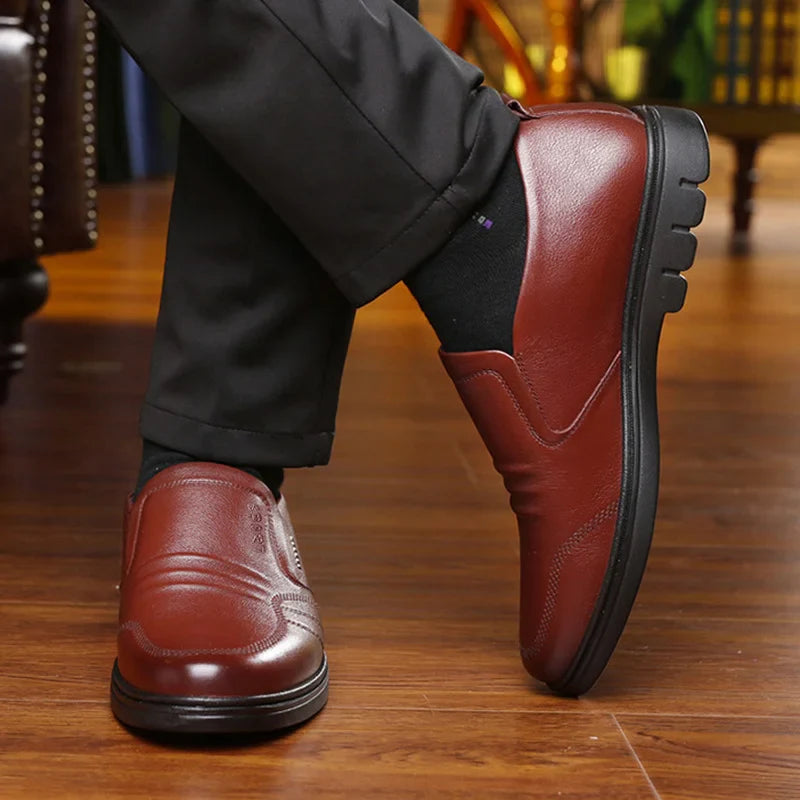 KOE | Omegan Formal Leather Shoes – Durable & Comfortable