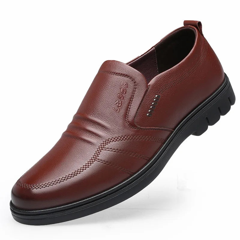 KOE | Omegan Formal Leather Shoes – Durable & Comfortable
