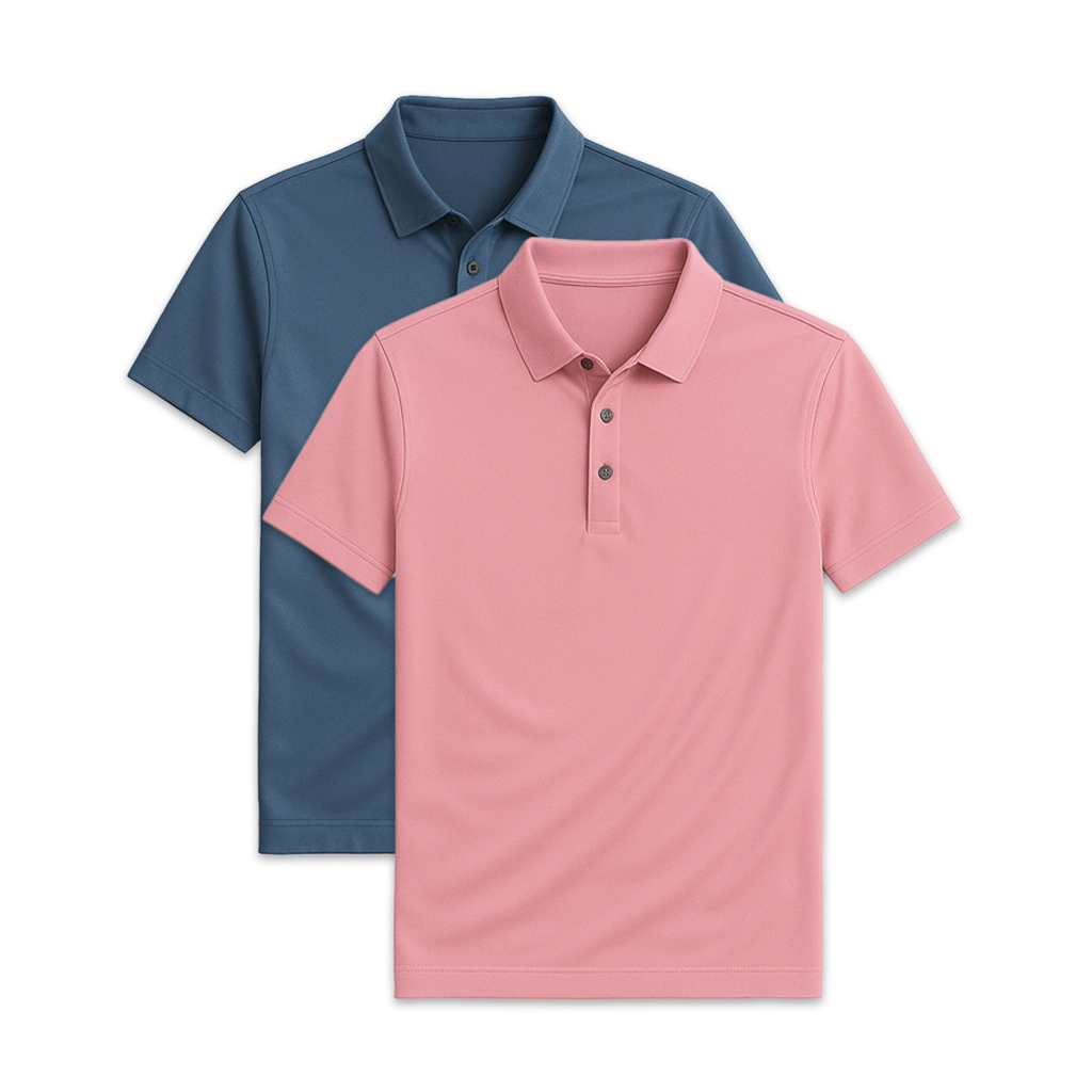 KOE | 2-Pack Icy Silk Polo Set