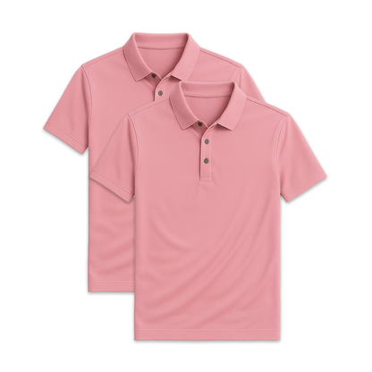 KOE | 2-Pack Icy Silk Polo Set
