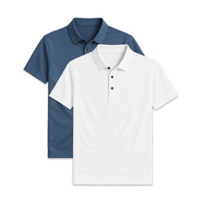 KOE | 2-Pack Icy Silk Polo Set
