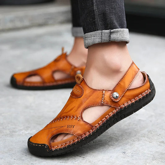 KOE | Leather Orthopedic Sandals