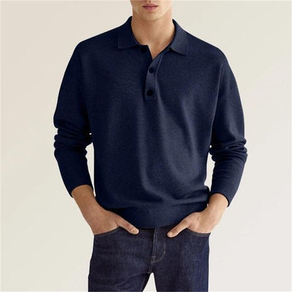 KOE | The Men's Long-Sleeve Field Polo Shirt