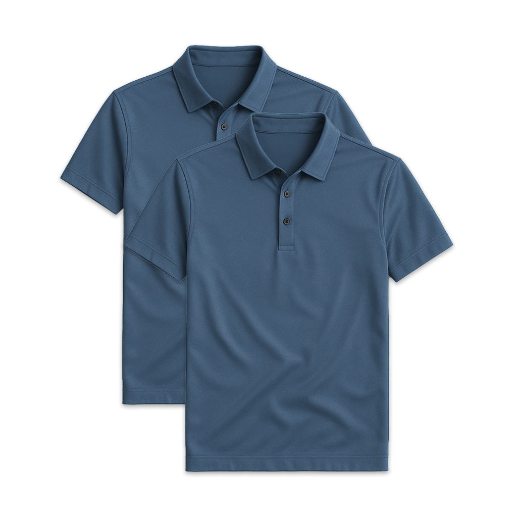 KOE | 2-Pack Icy Silk Polo Set