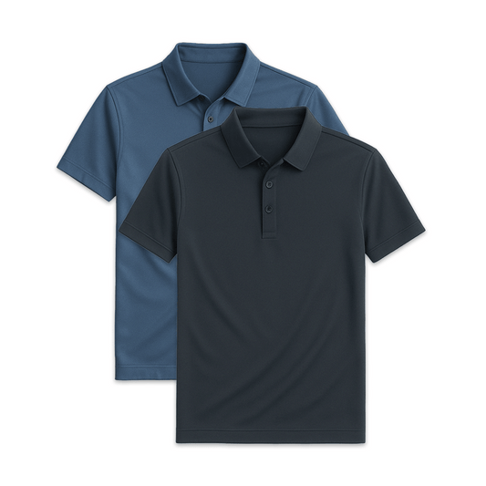 KOE | 2-Pack Icy Silk Polo Set